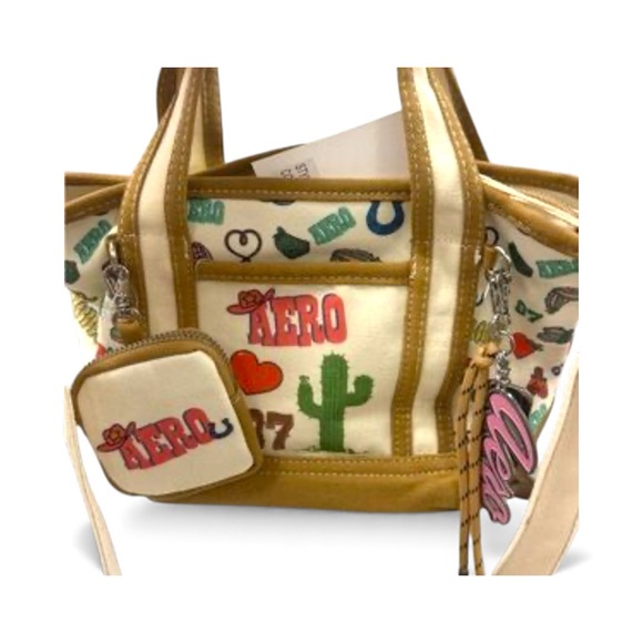 AEROPOSTALE Western Rodeo Mini Tote - Picture 1 of 3